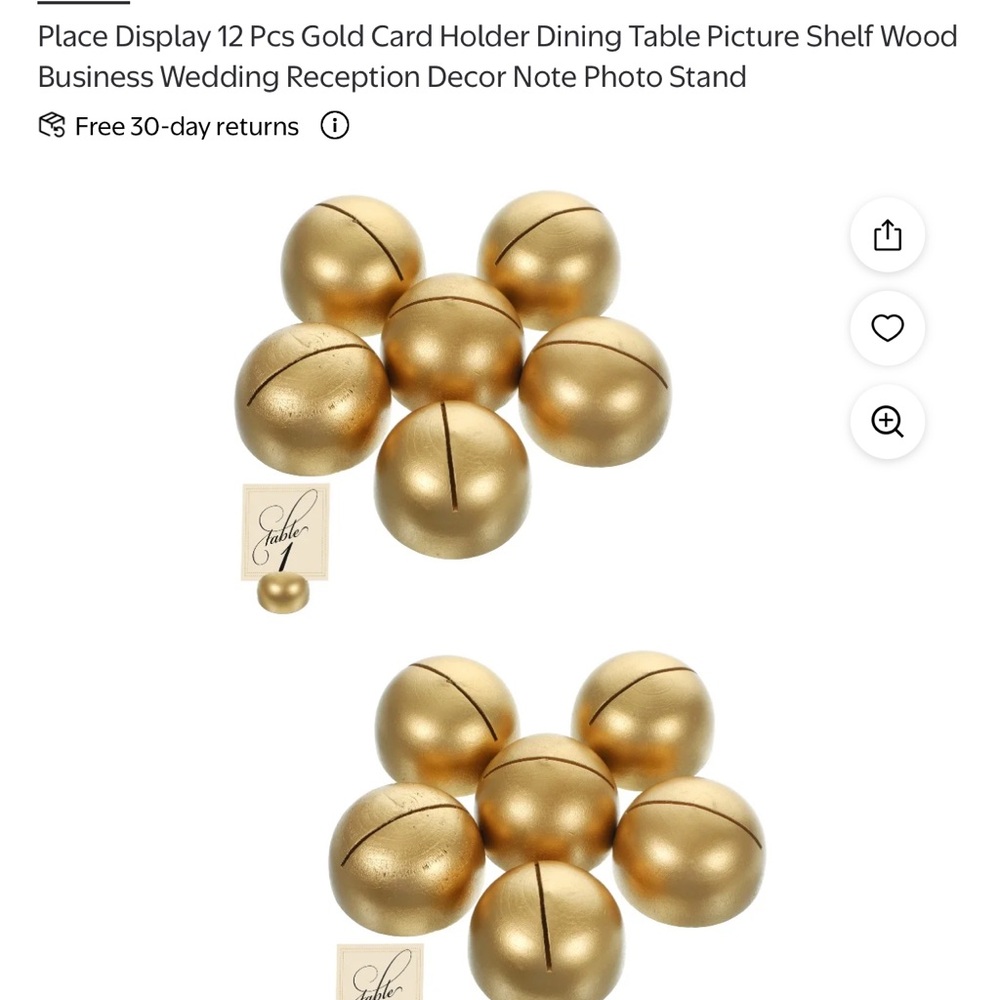 Gold Card Holder Set